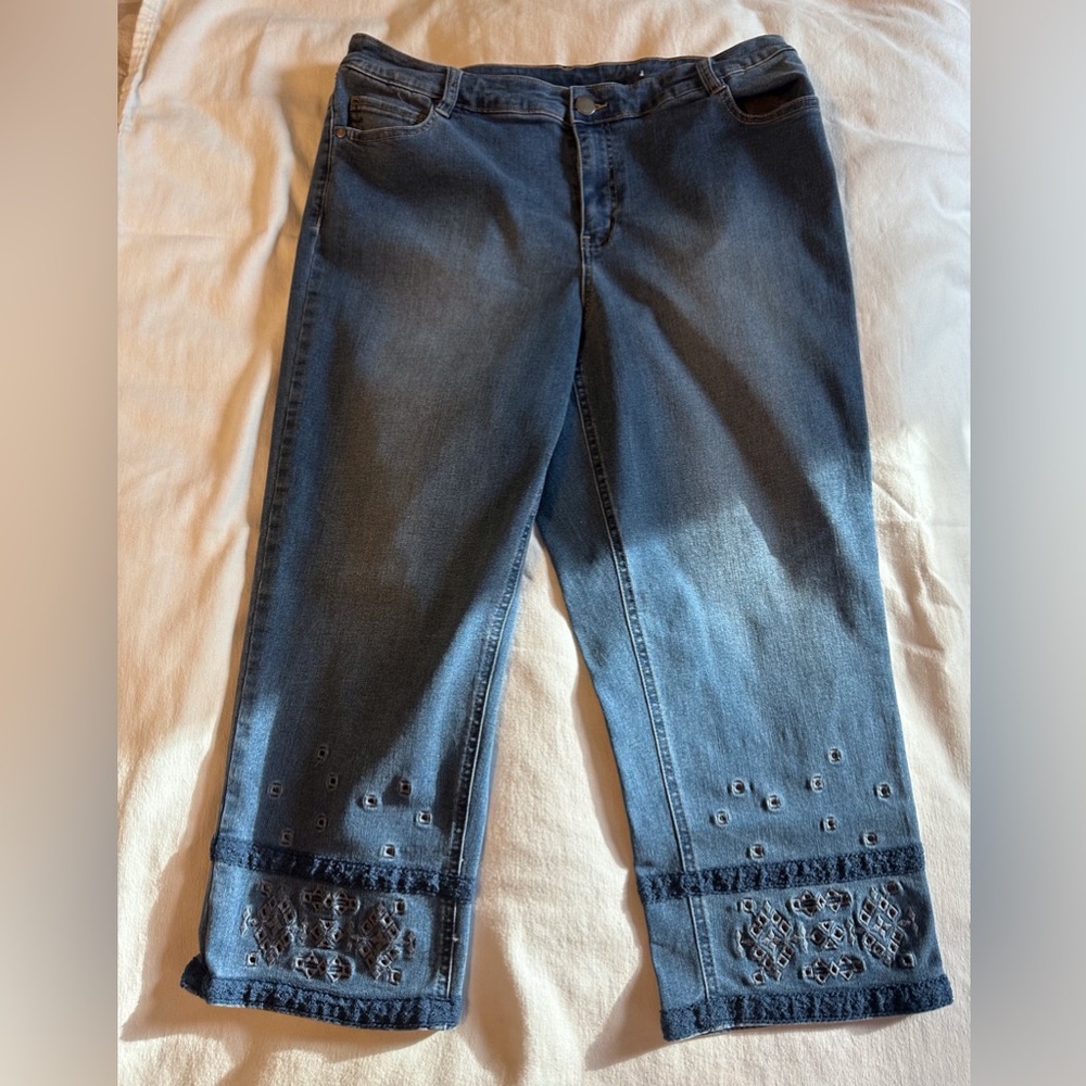 Christopher Banks / CJ Banks Crop Jeans 16W